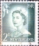 Stamps New Zealand -  Intercambio 0,20 usd 2 p. 1956