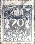 Stamps Poland -  20 m. 1941