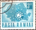 Stamps Romania -  Intercambio 0,20 usd 3 l. 1967