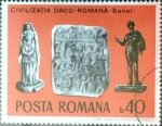 Stamps Romania -  Intercambio 0,20 usd 40 b. 1976