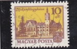 Stamps Hungary -  Catedral Kiskunféleguháza