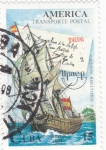 Stamps Cuba -  transporte postal UPAEP