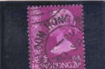 Stamps Hong Kong -  ISABEL II