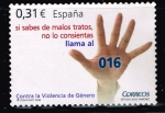 Stamps Spain -  Contra la violencia de género