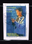 Stamps Spain -  Año internacional de la luz  1er concurso disello 2014