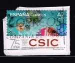 Stamps Spain -  Efemérides.  75 años CSIC