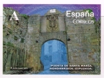 Stamps France -  Edifil  4926  Arcos y Puertas monumentales.  Puerta de Santa María. Hondarribia, Guipuzcoa