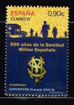 Stamps Spain -  Edifil  4947  Efemérides.  Exposición Granada 2014-15.  500 años de la Sanidad Militar Española.