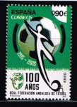 Stamps Spain -  Edifil  4950  Deportes   100 Años  Real Federación Andaluza de Fútbol.