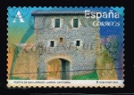 Stamps Spain -  Arcos y puertas monumentales.  Puerta de San Lorenzo. Laredo.  Cantabria