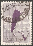 Stamps Argentina -  Censo nacional 1960