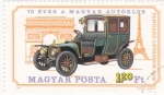 Stamps Hungary -  coche de epoca