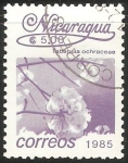 Stamps Nicaragua -  tabebula ochraceae