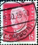 Stamps Germany -  Intercambio ma2s 0.30 usd 15 pf. 1928