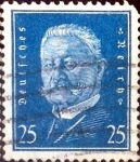 Stamps Germany -  Intercambio 0.50 usd 25 pf. 1928