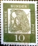 Stamps Germany -  Intercambio 0,20 usd 10 pf. 1961