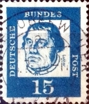 Stamps Germany -  Intercambio 0,20 usd 15 pf. 1961