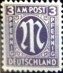 Stamps Germany -  Intercambio 0,20 usd 3 pf. 1945