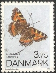 Stamps Denmark -  naeldens takvinge -Pequeña concha 