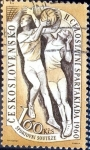 Stamps Czechoslovakia -  Intercambio crxf 0,25 usd 1,60 k. 1960