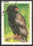 Stamps Tanzania -  Terathopius ecaudatus-águila volatinera