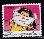 Stamps France -  Le lettre.