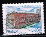 Stamps France -  Palais de Justice de Douai 1714-2014