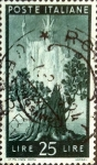 Stamps Italy -  Intercambio 0,20 usd 25 l. 1945