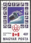 Stamps Hungary -  Juegos Olímpicos de Montreal 1976