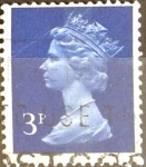 Stamps United Kingdom -  Intercambio 0,20 usd 3 p. 1973