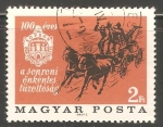 Stamps Hungary -  carruaje de caballos