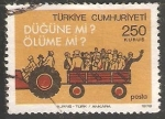 Stamps Turkey -  Traffic safety Seguridad vial 