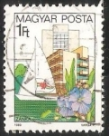 Stamps Hungary -  Velero en Zanka