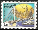 Stamps Hungary -  Barco en Novi Sad