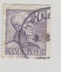 Stamps Sweden -  1939 -1942 King Gustaf V