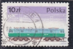 Stamps Poland -  ferrocarril