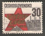 Stamps Czechoslovakia -  25th anniversary of the Communist revolution in 1948 - 25 aniversario revolucion de terciopelo