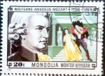 Stamps Mongolia -  Intercambio 0,20 usd 20 m. 1981