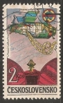 Stamps Czechoslovakia -  Programa espacial