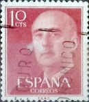 Stamps Spain -  Intercambio 0,20 usd 10 cents. 1954