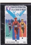 Stamps Mexico -  Marathon Internacional de la ciudad de México