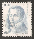 Stamps Chile -  Diego Portales