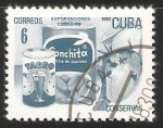 Stamps Cuba -  Exportaciones cubanas conservas