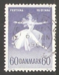 Stamps Denmark -  Ballet