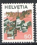 Stamps Switzerland -  1973 Landscapes