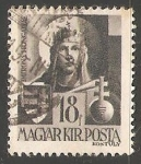 Stamps Hungary -  Virgin Mary, Patrona de Hngria