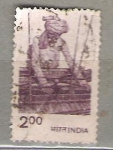 Stamps India -  1980 -1983 Agriculture