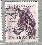 Stamps South Africa -  1954 Local Animals