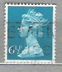 Stamps United Kingdom -  1974 Isabel II