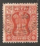 Stamps India -  Pilares de Ashoka